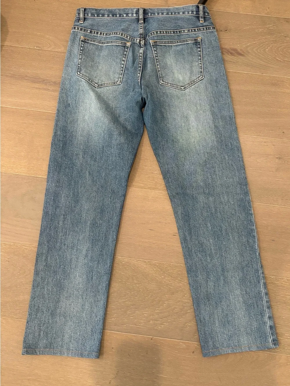 A.P.C. Light Wash Men's Straight Jeans